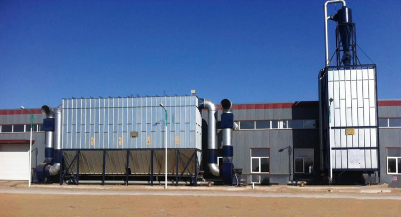 系列化伸缩式喷漆房与漆雾净化系统